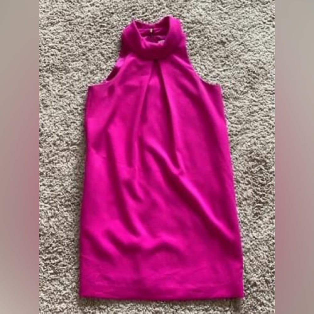 Hot pink dress